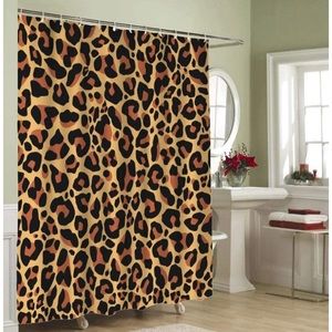 Leopard Print Shower Curtain